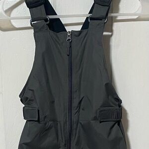 Columbia Snow Bibs size M-10/12 Charcoal Gray like new
